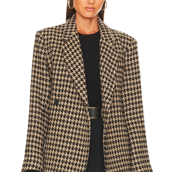 anine bing kaia blazer houndstooth - Picture 4 of 6